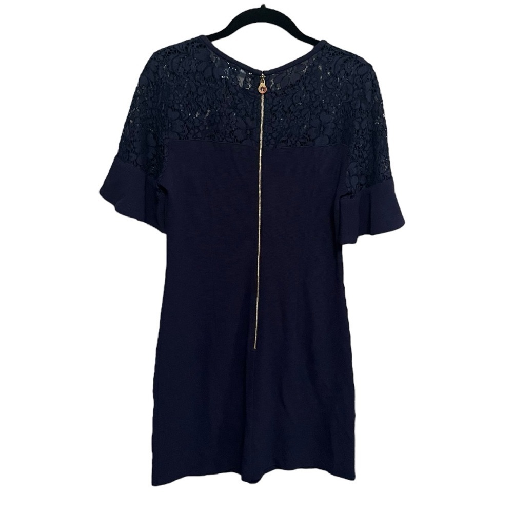 Draper James Solid Flutter Short Sleeve Lace Dress - image 3
